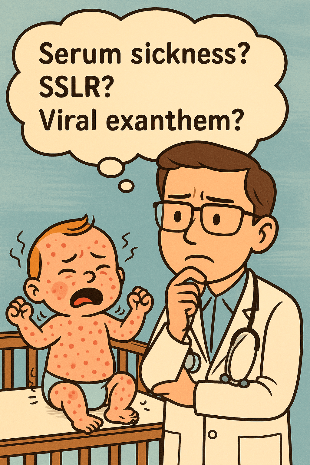 Serum sickness or SSLR